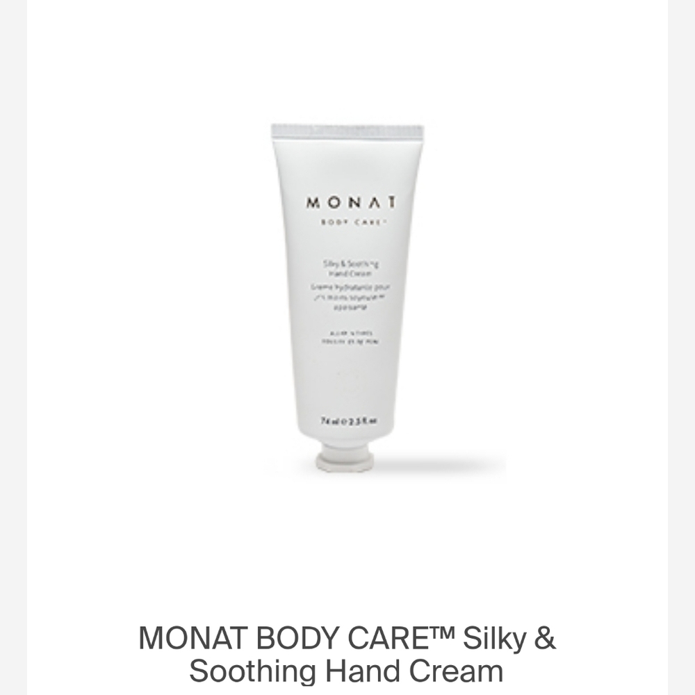 Monate smoothing hand cream